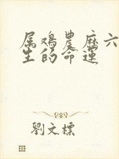 属鸡农历六月出生的命运