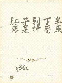 肚子到下半夜就疼是什么原因