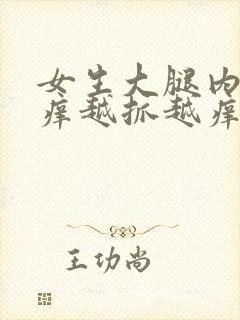 女生大腿内侧痒痒越抓越痒有小红疙瘩