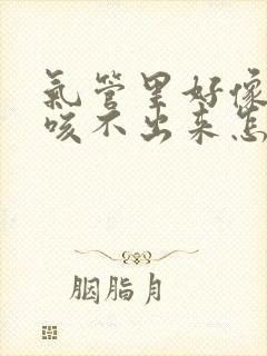 气管里好像有痰咳不出来怎么办封面