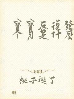 宝宝反复发烧半个月是什么原因引起的封面