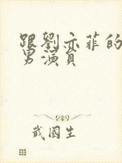 跟刘亦菲的韩国男演员