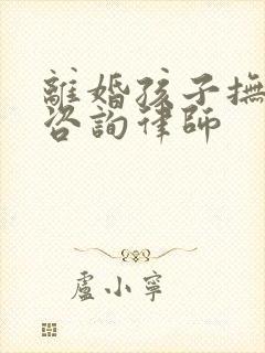 离婚孩子抚养权咨询律师