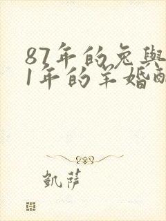 87年的兔与91年的羊婚配好吗