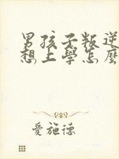 男孩子叛逆期不想上学怎么办