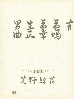 男生弟弟有点弯曲正常吗