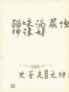 猫咪滴尿但是精神很好