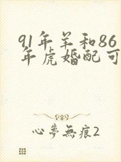 91年羊和86年虎婚配可以吗