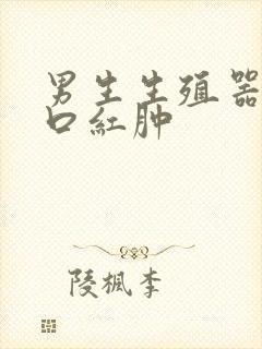 男生生殖器尿道口红肿