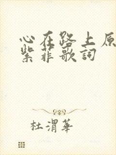 心在路上原唱王紫菲歌词