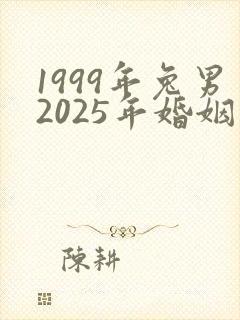 1999年兔男2025年婚姻和命运最新