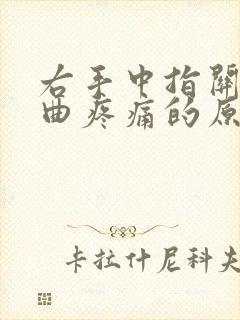 右手中指关节弯曲疼痛的原因封面