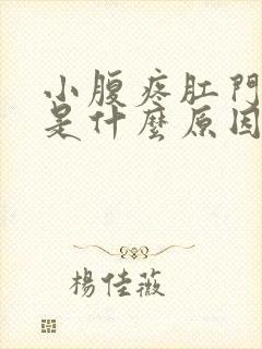 小腹疼肛门下坠是什么原因女性封面