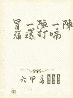 胃一阵一阵的绞痛还打嗝封面