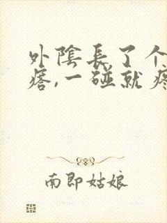 外阴长了个小疙瘩,一碰就疼