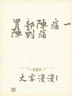 胃部阵痛一阵一阵刺痛封面