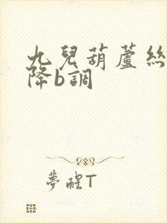 九儿葫芦丝曲谱降b调