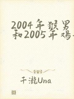 2004年猴男和2005年鸡女婚姻封面