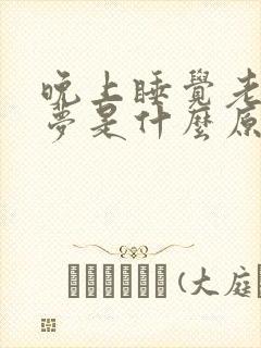 晚上睡觉老是做梦是什么原因