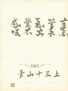 感觉气管有痰又咳不出来怎么办?封面