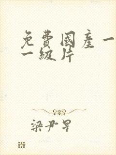 免费国产一级片一级片