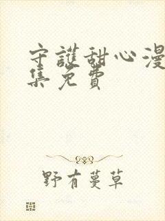 守护甜心漫画全集免费封面