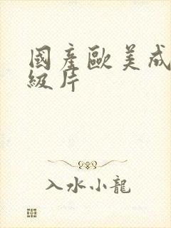 国产欧美成人一级片