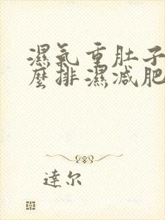 湿气重肚子大怎么排湿减肥中药配方