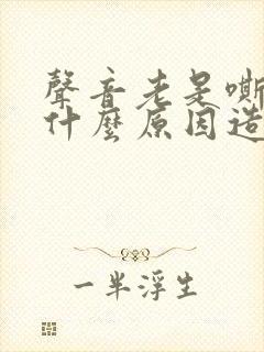 声音老是嘶哑是什么原因造成的