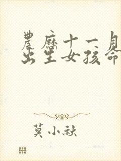 农历十一月十七出生女孩命运如何?