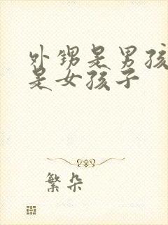 外甥是男孩子还是女孩子