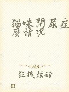 猫咪闭尿症是什么情况