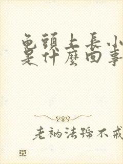 龟头上长小疙瘩是什么回事