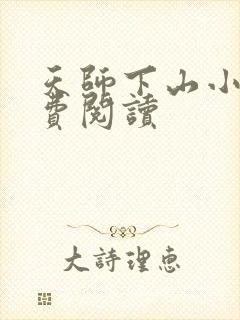 天师下山小说免费阅读