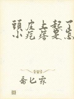 头皮上起了很多小疙瘩是怎么回事