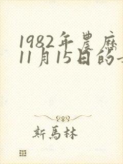 1982年农历11月15日的女孩命运如何