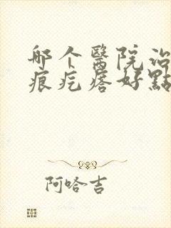 哪个医院治疗疤痕疙瘩好点