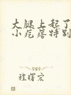 大腿上起了好多小疙瘩特别痒