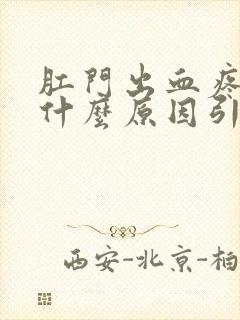 肛门出血疼痛是什么原因引起的