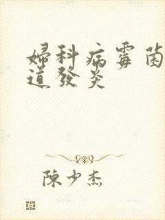 妇科病霉菌性阴道发炎