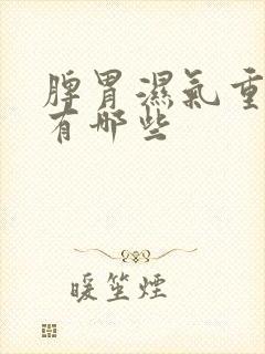 脾胃湿气重症状有哪些