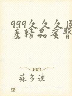 999久久久国产精品蜜臀av