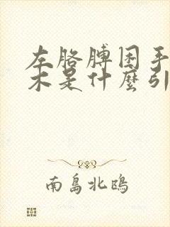 左胳膊困手指麻木是什么引起的?