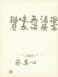 猫咪无法排尿怎么办治疗需要多少钱