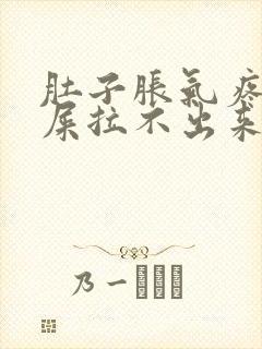 肚子胀气疼想拉屎拉不出来怎么回事封面