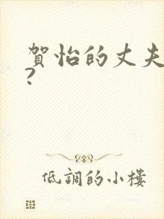 贺怡的丈夫是谁?封面