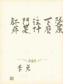 肛门往下坠肚子疼是什么原因引起的封面