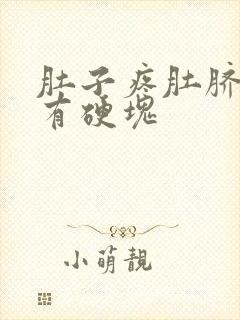 肚子疼肚脐按压有硬块封面