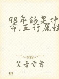 98年的是什么命,五行属性