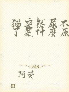 猫突然尿不出来了是什么原因